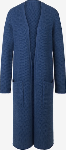 Peter Hahn Knit Cardigan in Blue: front