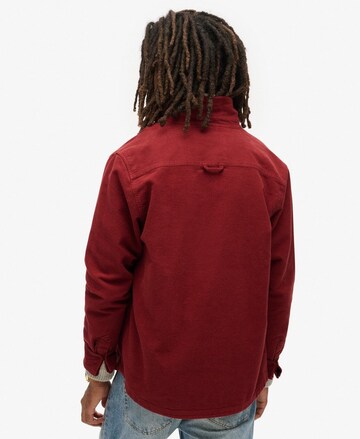 Superdry Tussenjas in Rood