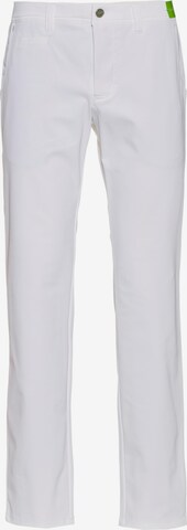 Alberto Pants 'Rookie' in White: front