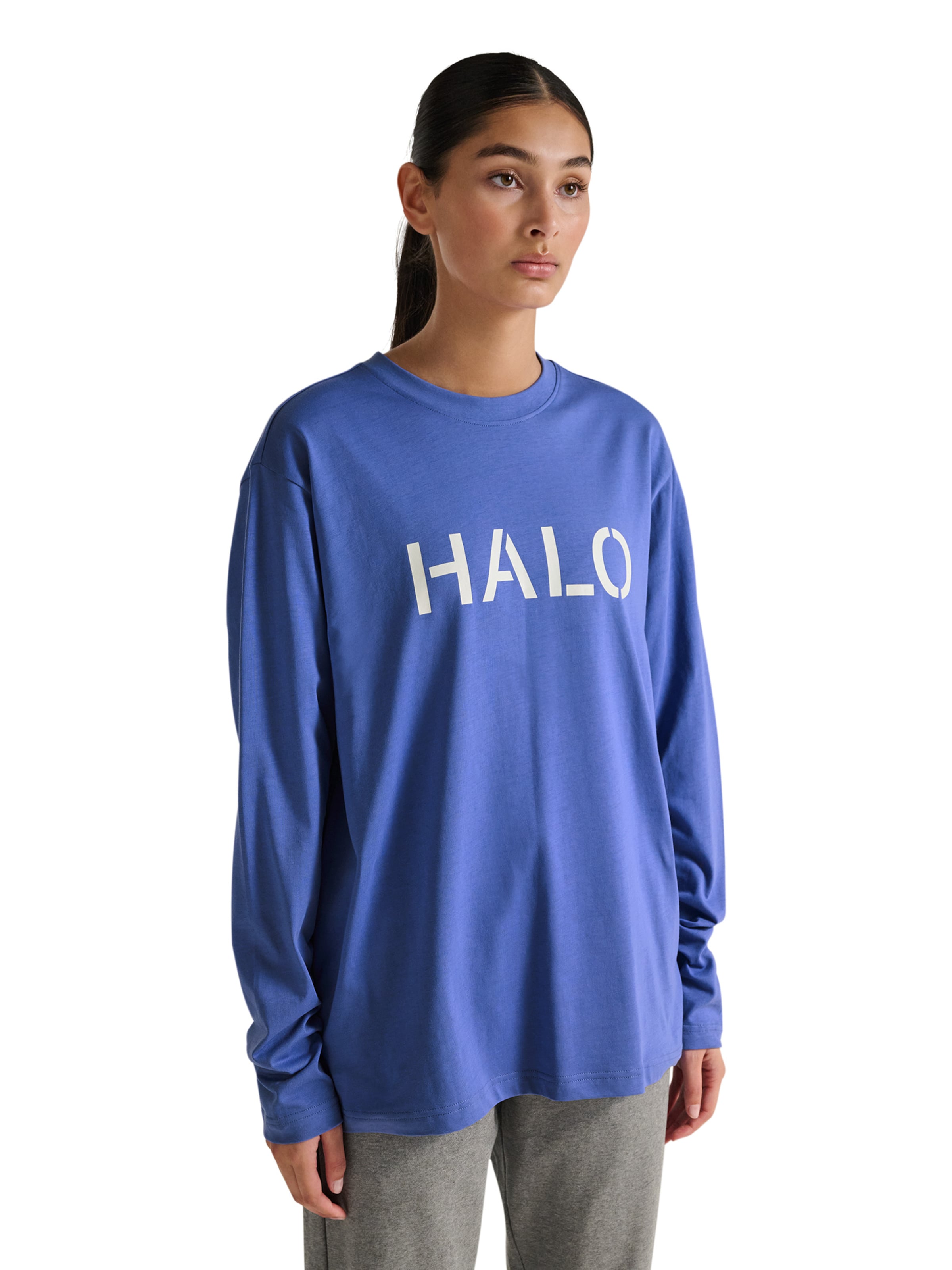 HALO Shirt 'Uniform' in Blauw: voorkant