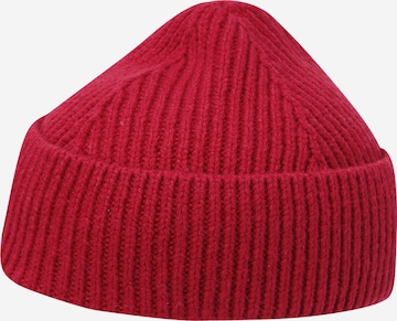ABOUT YOU x Kevin Trapp כובעי צמר 'Kian' באדום: מלפנים