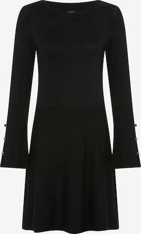 LAURA SCOTT Strickkleid in Schwarz: Vorderseite