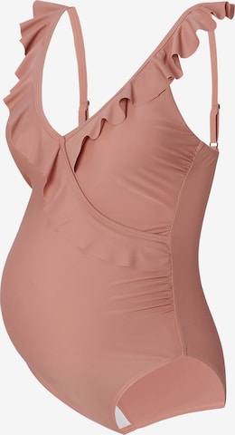 Noppies Bustier Badpak 'Sima' in Roze: voorkant