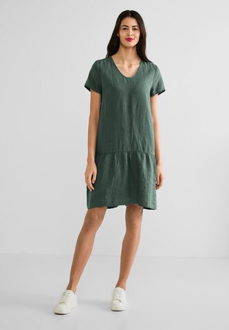 STREET ONE Summer Dress in Green: front