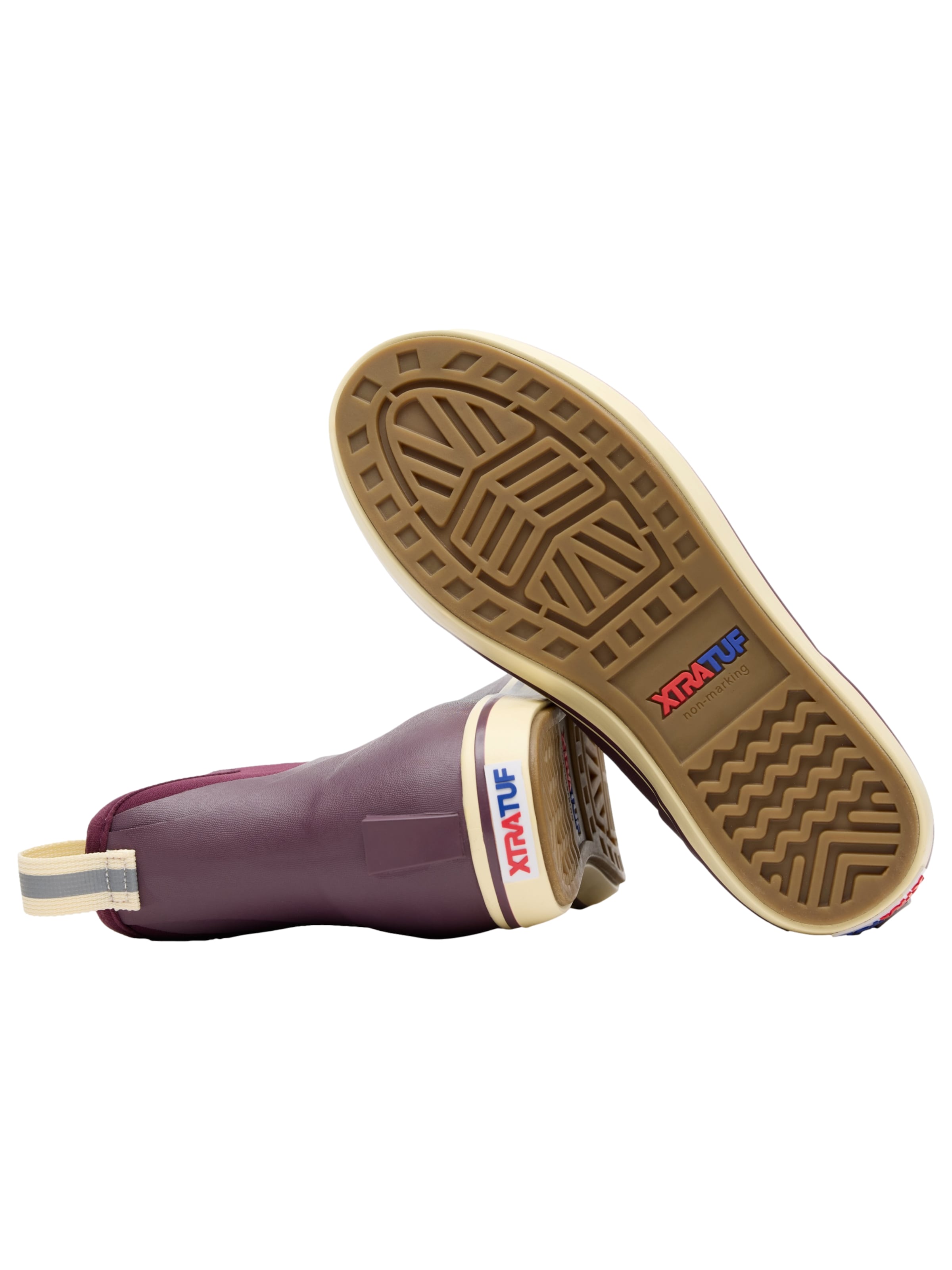 XtraTuf Rubber Boots 'Womens Ankle Deck Boot' in Purple