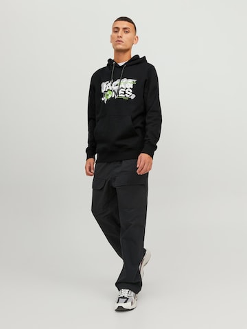 JACK & JONES Sweatshirt 'JJDust' i sort
