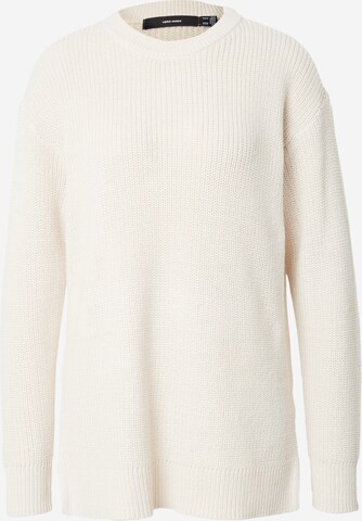 VERO MODA Pullover 'FABULOUS' in Beige: predná strana