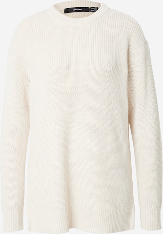 VERO MODA Sweater 'FABULOUS' in Beige: front