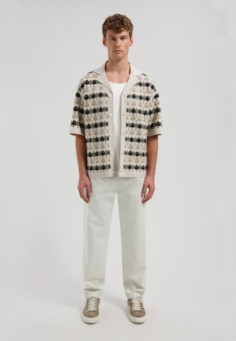 Dstrezzed Gebreid vest 'Lonell' in Beige