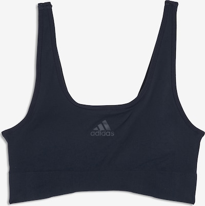 ADIDAS SPORTSWEAR Soutien-gorge ' SCOOP LOUNGE BRA ' en bleu foncé, Vue avec produit