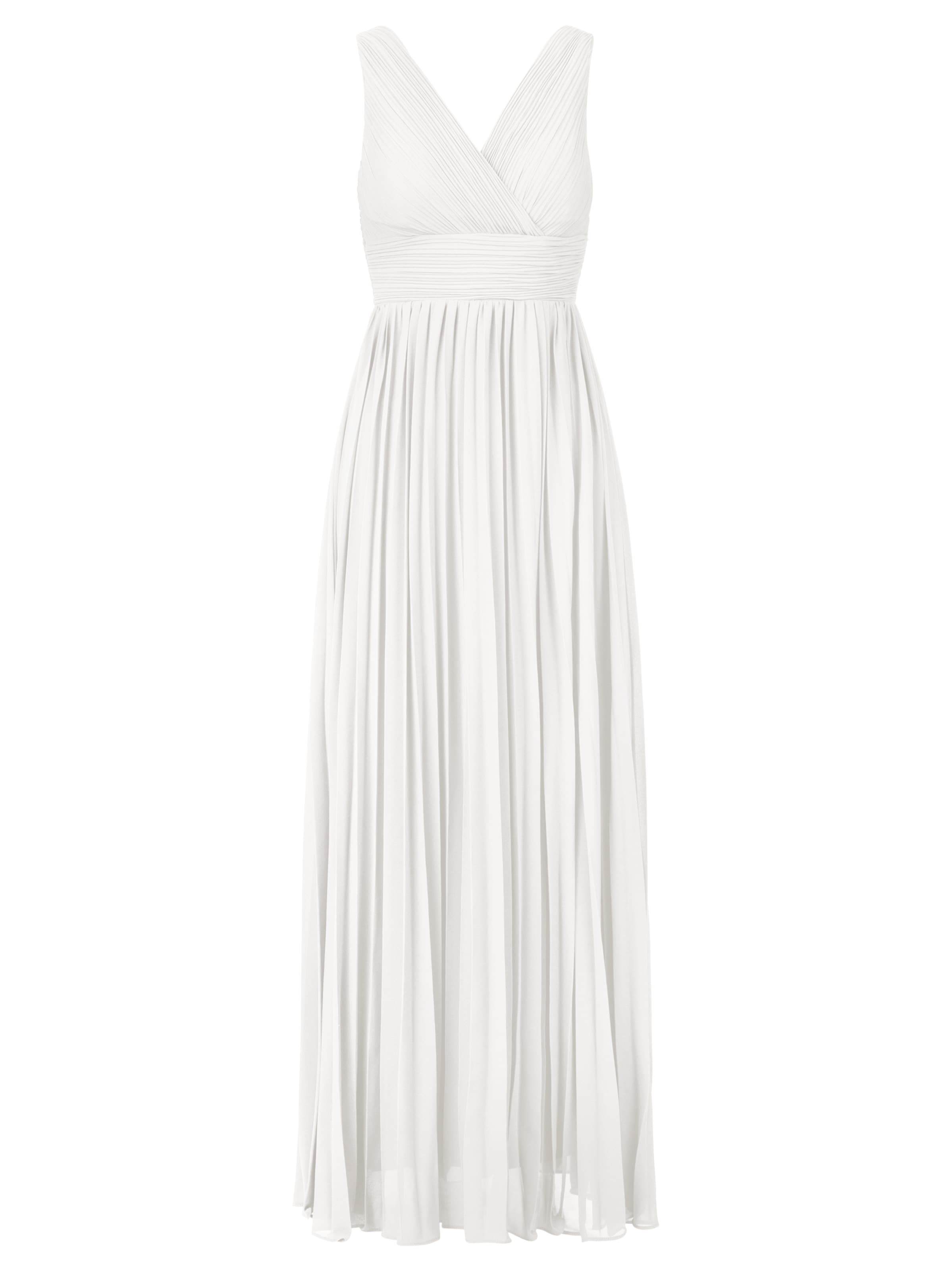 Kraimod Βραδινό φόρεμα σε λευκό: μπροστά