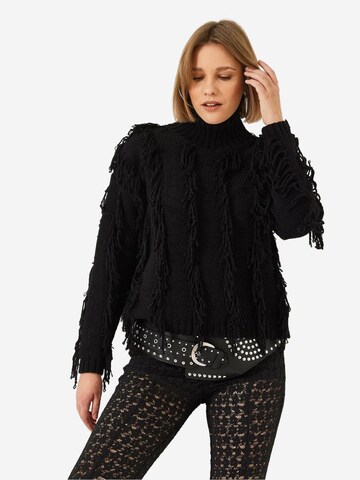 Pullover di Bianco Lucci in nero