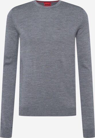 Pull-over 'San Cedric' HUGO en gris : devant