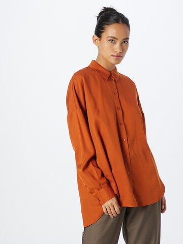 SELECTED FEMME Blouse 'SANNI' in Rood: voorkant