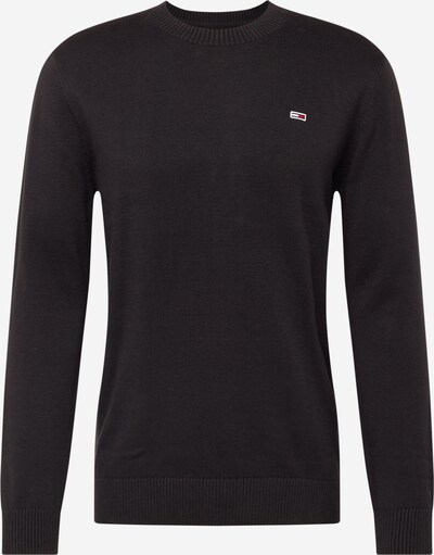 Tommy Jeans Pullover 'ESSENTIAL' in navy / rot / schwarz / weiß, Produktansicht
