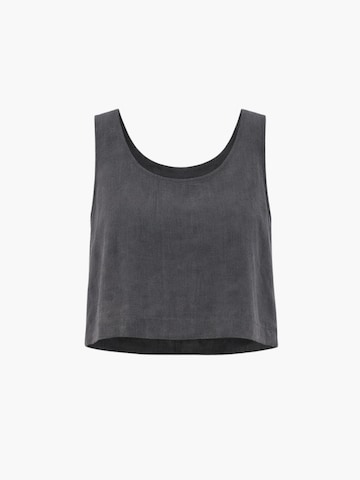 Haut 'Pippa' AmourLinen en gris : devant