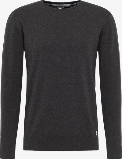 DreiMaster Maritim Pullover in dunkelgrau, Produktansicht