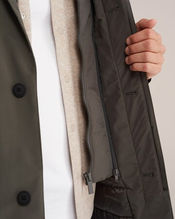 WE Fashion - Sobretudo meia-estação em cinzento