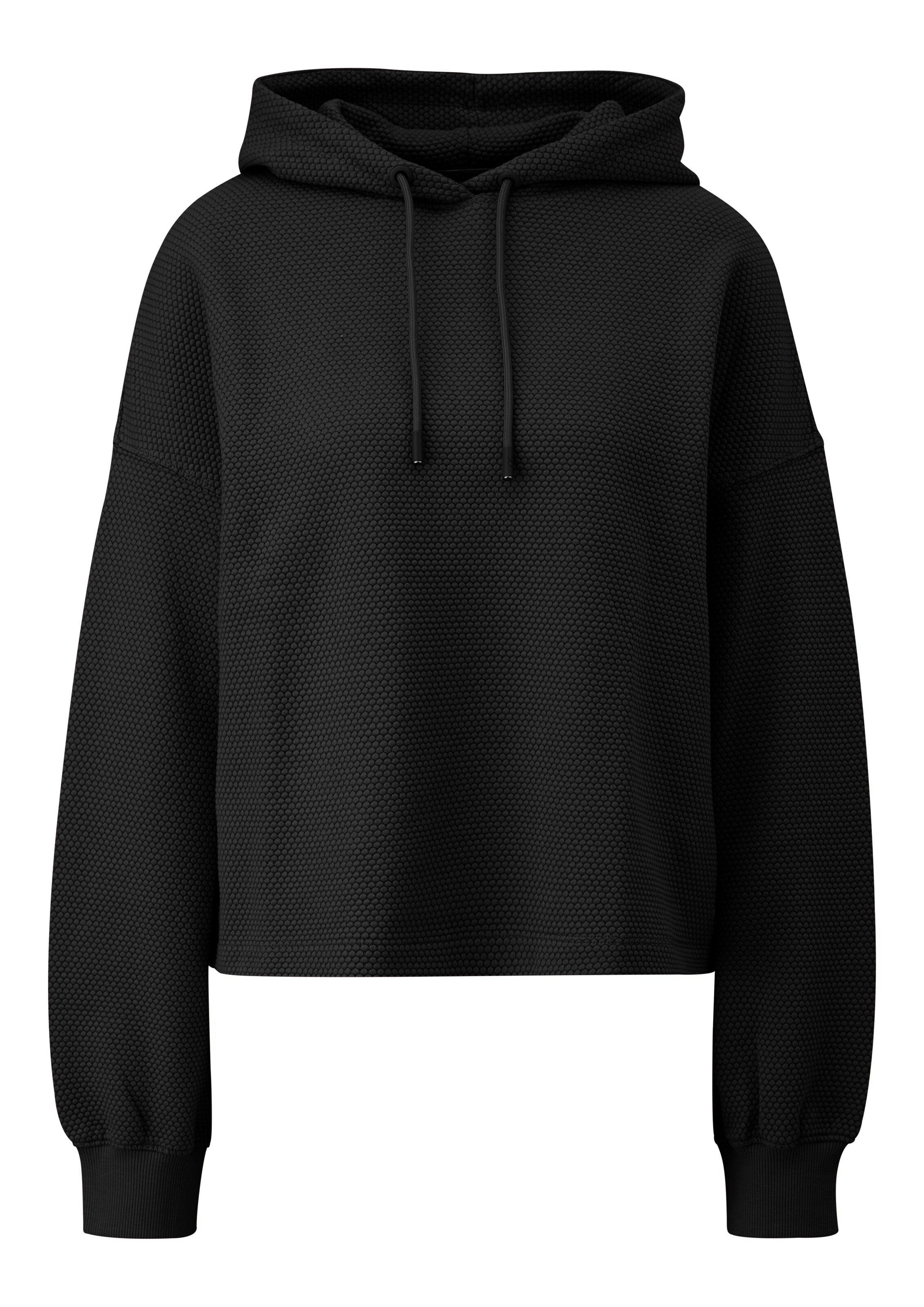 QS Sweatshirt in Black: front