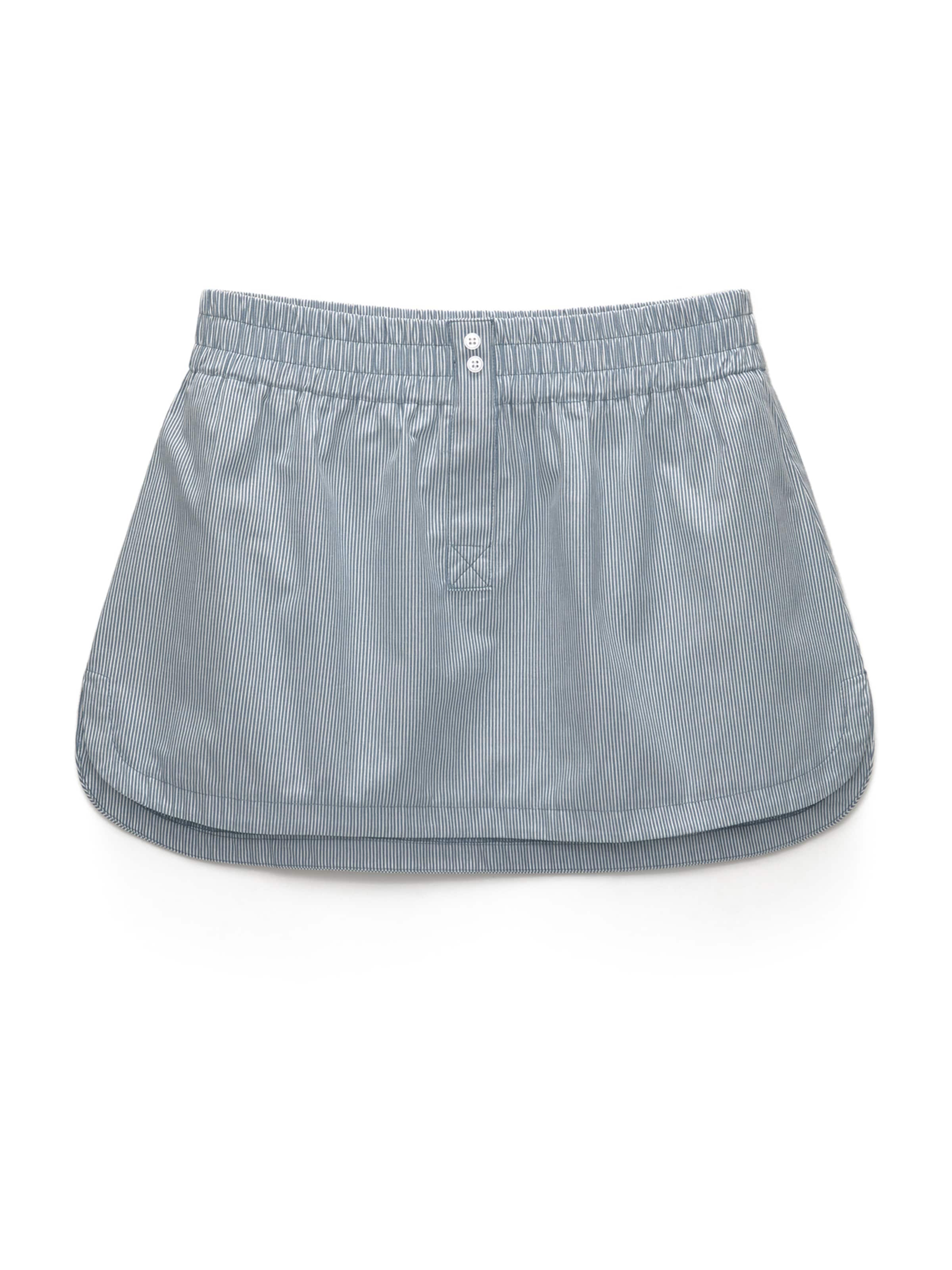 Pull&Bear Sukně – modrá: přední strana