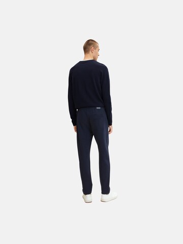 Regular Pantalon TOM TAILOR en bleu