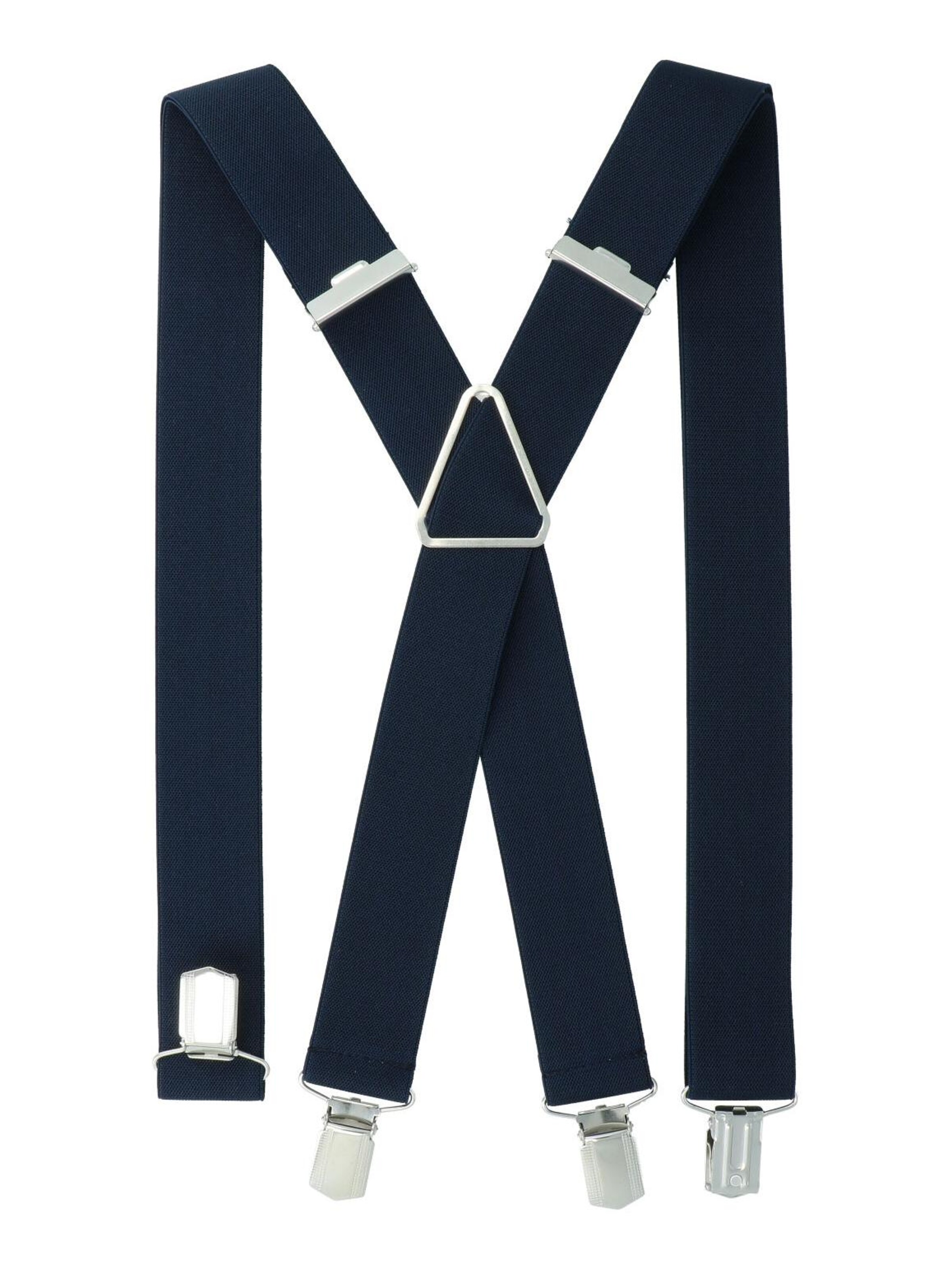 WILLEN Hosenträger 'Uni'‌‌‌‌‌‌‌‌‌‌ in Blau: Vorderseite