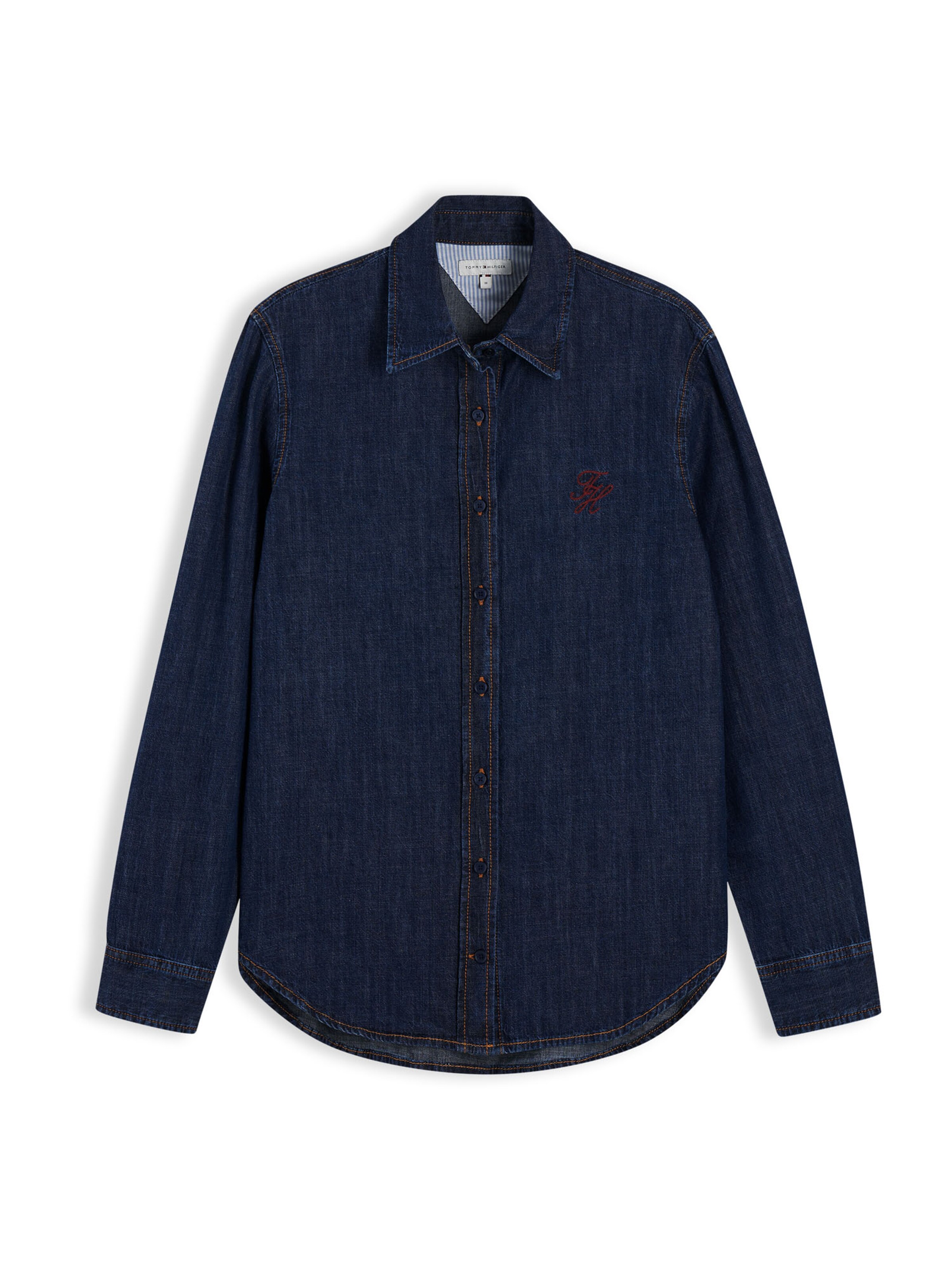 Bluză de la TOMMY HILFIGER pe albastru: față