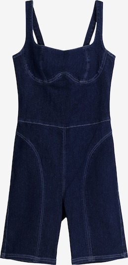 Bershka Jumpsuit i blå denim, Produktvy