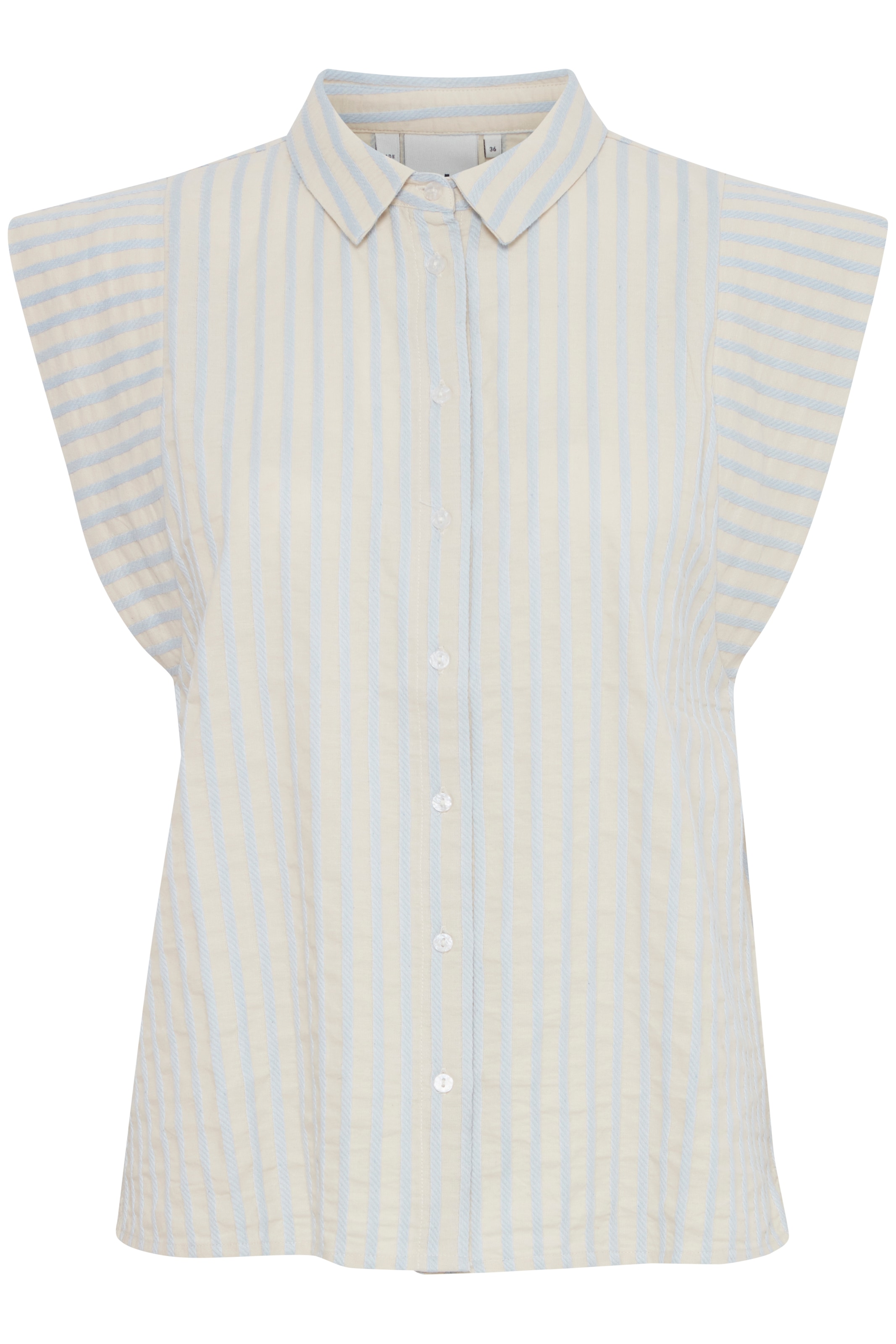 ICHI Μπλούζα 'KADAYA' σε μπεζ: μπροστά