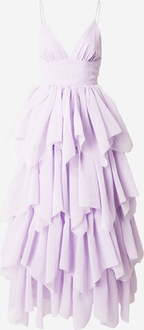 Robe de soirée True Decadence en violet : devant