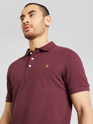 FARAH Poloshirt 'BLANES' in Rot