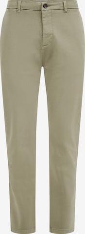 Pantalon chino WE Fashion en beige : devant