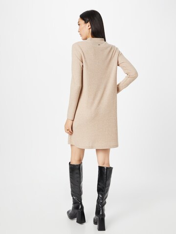 TOM TAILOR DENIM Knit dress in Beige