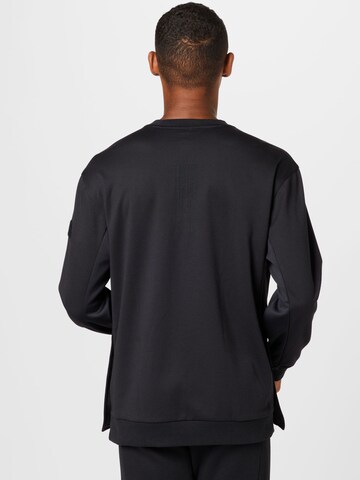 ADIDAS SPORTSWEAR Athletic Sweatshirt 'Parley Run For The Oceans' in Black