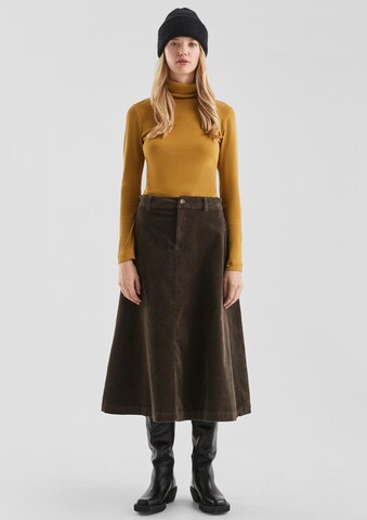 Jupe QS en marron