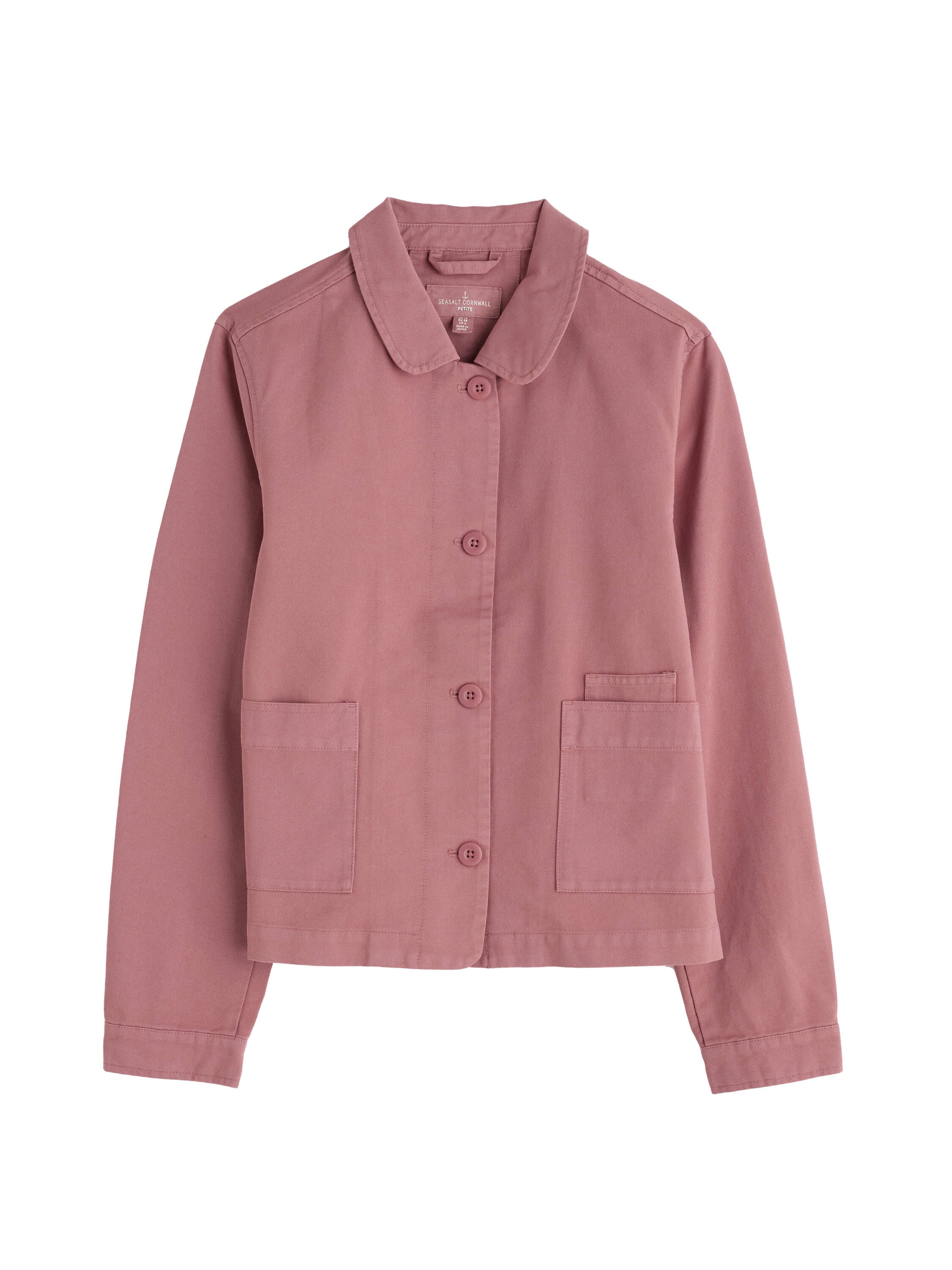 Seasalt Cornwall Välikausitakki 'Coombe Lane' värissä vaaleanpunainen: etupuoli