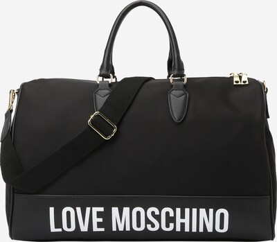 Love Moschino Travel bag 'City Lovers' in Black / White, Item view