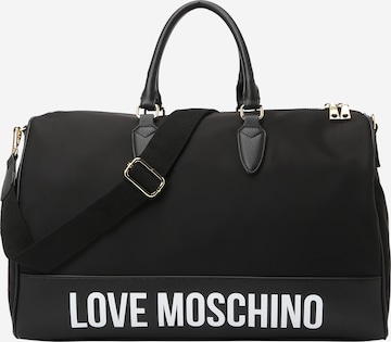 Love Moschino Cestovní taška 'City Lovers' – černá: přední strana