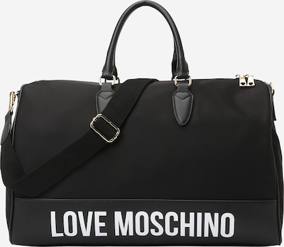 Love Moschino Sac de voyage 'City Lovers' en noir / blanc, Vue avec produit