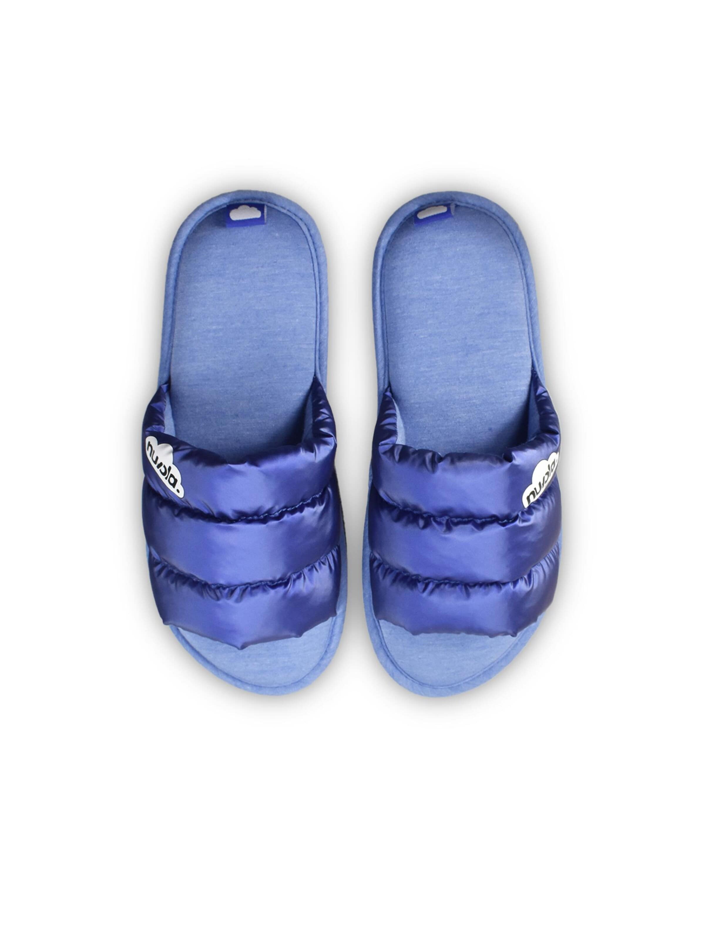 Nuvola. Slippers 'Zueco Spring' in Blue