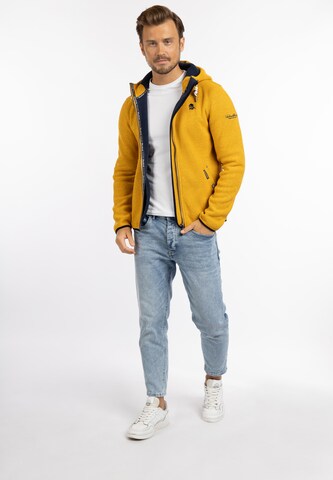 Schmuddelwedda Fleece Jacket in Yellow