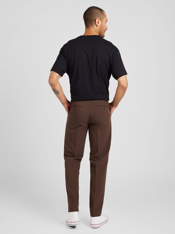 JACK & JONES Slimfit Kalhoty s puky 'JPRBUSHWICK HARRY' – hnědá