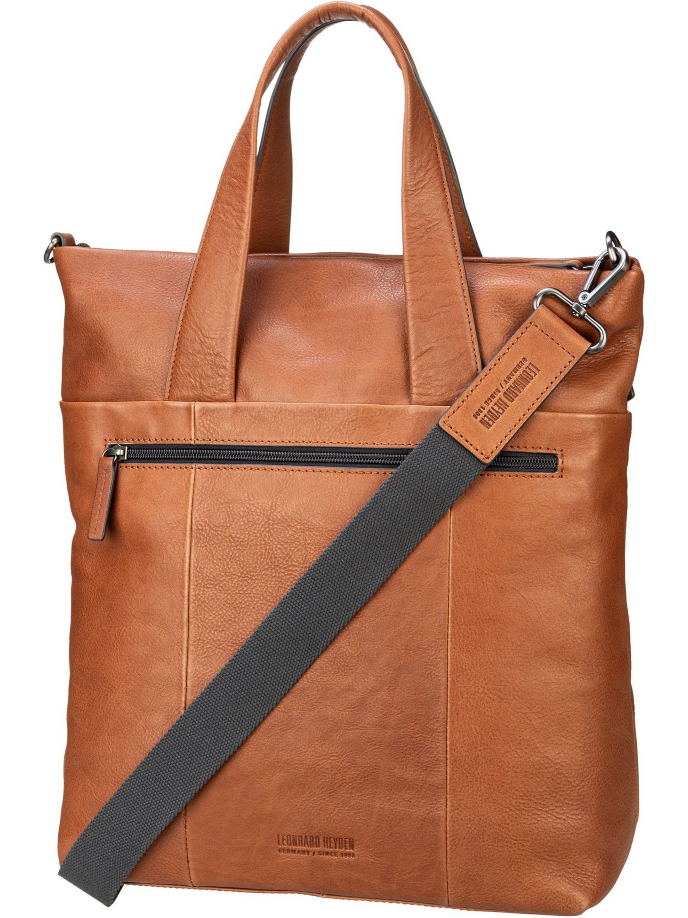 LEONHARD HEYDEN Shopper 'Hamburg' in Braun