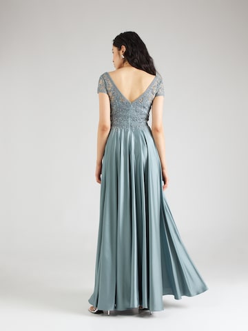 Robe de soirée LUXUAR en bleu