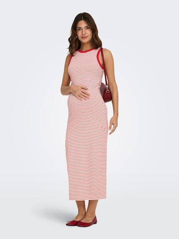 Only Maternity - Vestido en blanco: frente