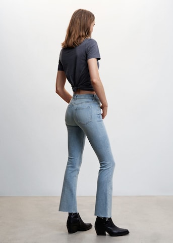 MANGO Flared Jeans 'dafne' in Blauw