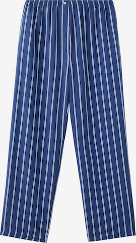 MANGO Pyjamahose 'Forzza' in Blau: Vorderseite
