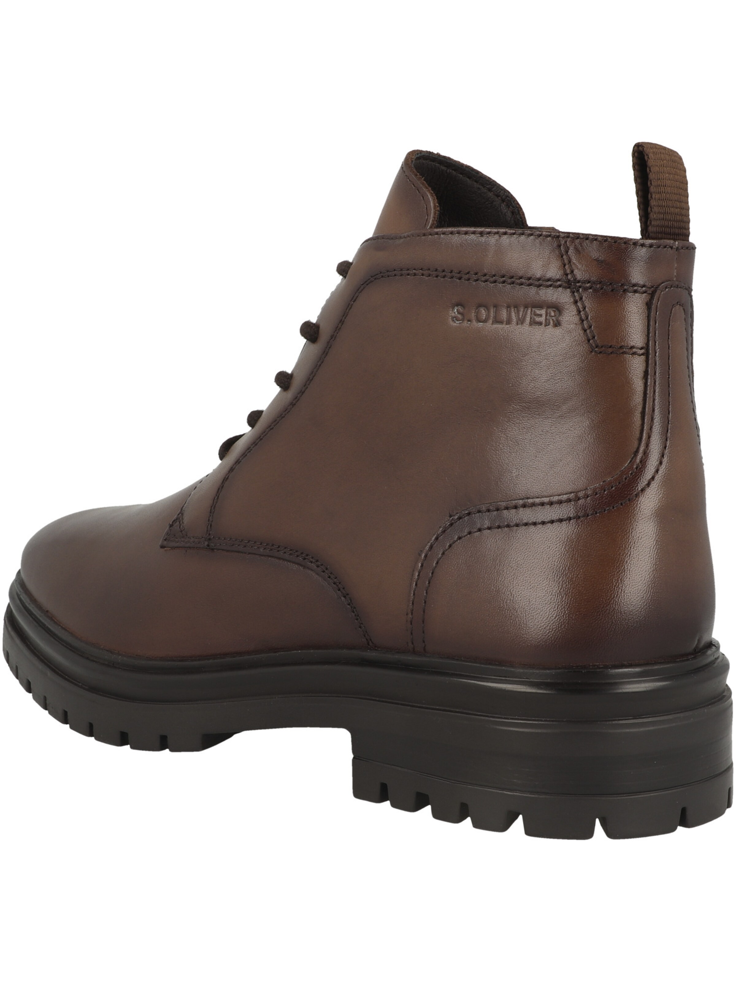 s.Oliver Lace-up boots in Brown