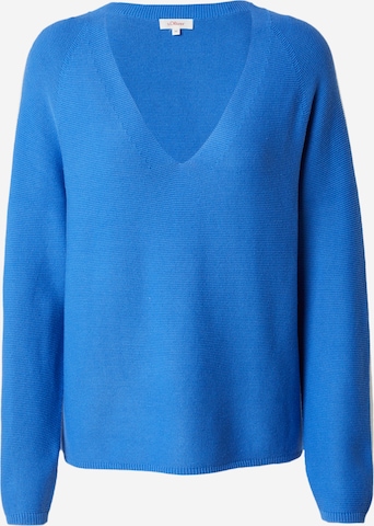 s.Oliver Sweater in Blue: front