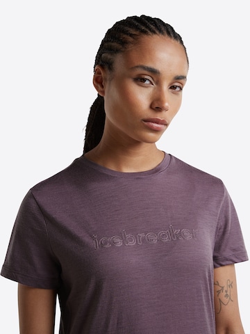 T-shirt 'Stitchlin' ICEBREAKER en violet